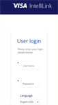 Mobile Screenshot of intellilink.visa.com
